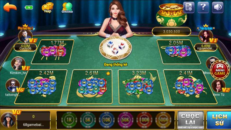 Cách tính xác suất bầu cua tôm cá cực chuẩn dành cho tân thủ 1 Bầu cua tôm cá tại 68gamebai là tựa game cực kỳ hấp dẫn