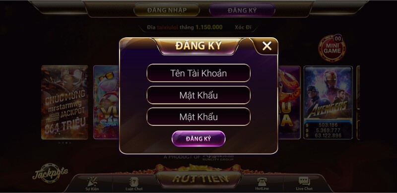 Hướng dẫn đăng ký tài khoản Sumwin88