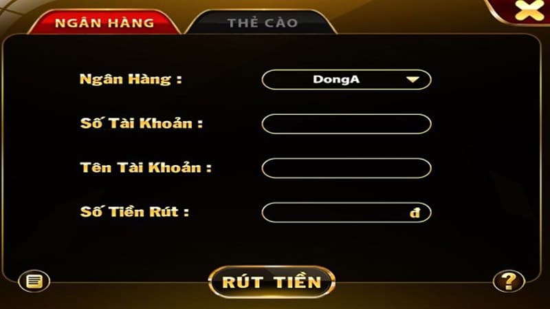 Cách rút tiền Tuquy8 vin